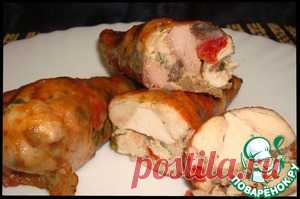 Фаршированные голени - кулинарный рецепт
