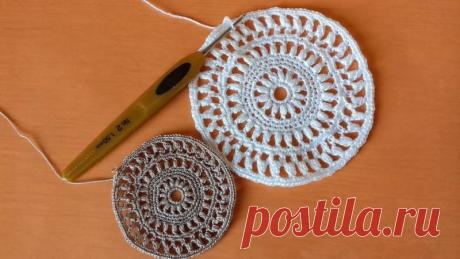 Мотивы крючком (141 фото) - описание вязания красивых мотивов: круглого, простого, квадратного, ажурного