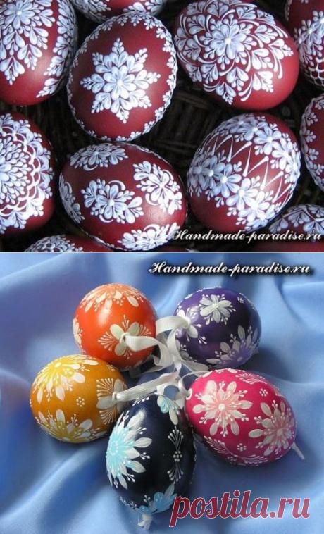 Шаблоны для росписи пасхальных яиц воском - Handmade-Paradise