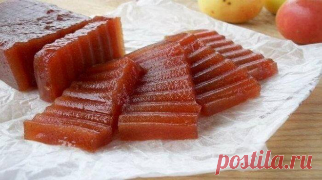 Яблочный мармелад