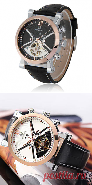 ЧАСЫ FORSINING С ТУРБИЙОНОМ: elitwatch