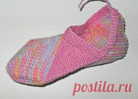 Вязание спицами в стиле пэчворк