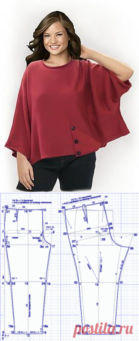 Поиск на Постиле: выкройки для полных