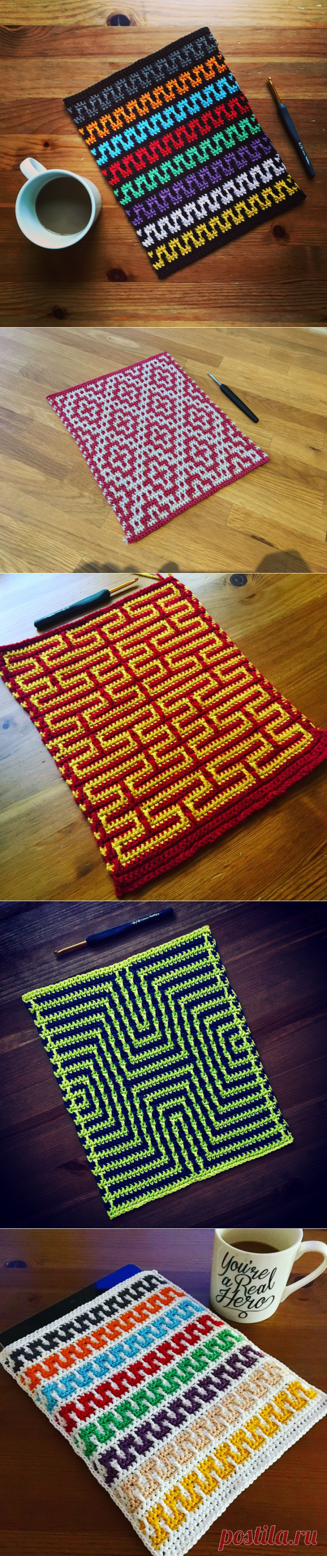 A short introduction: Mosaic Crochet – Martin Up North