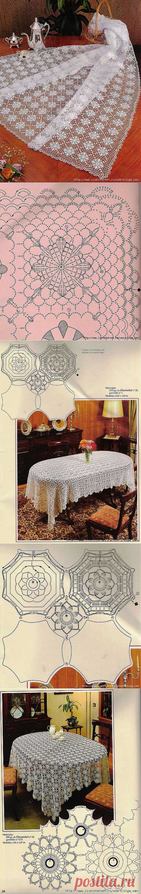Скатерти..
