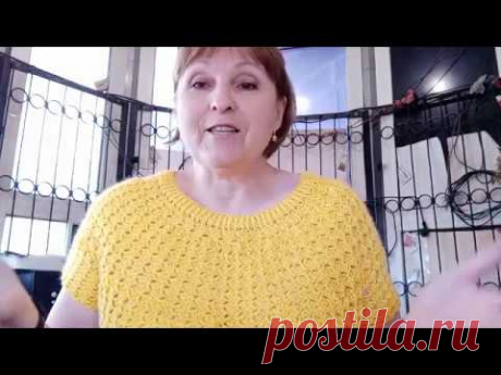 #ВЯЗАЛЬНЫЙ_VLOG МОЯ КОФТОЧКА В ТЕХНИКЕ #ЭНТЕРЛАК_КРЮЧКОМ ПО КРУГУ О Б З О Р