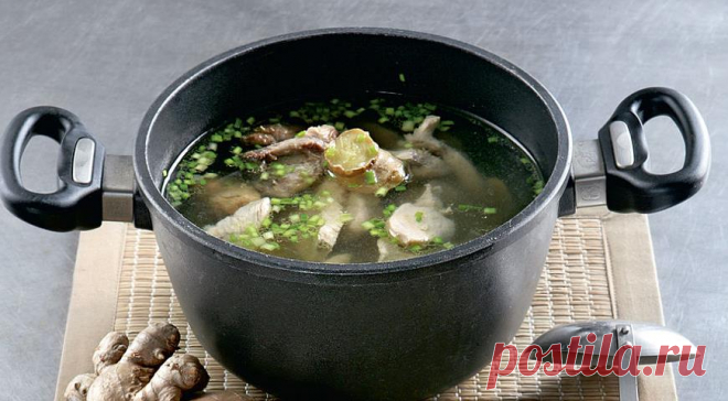 Китайский куриный бульон, пошаговый рецепт с фото