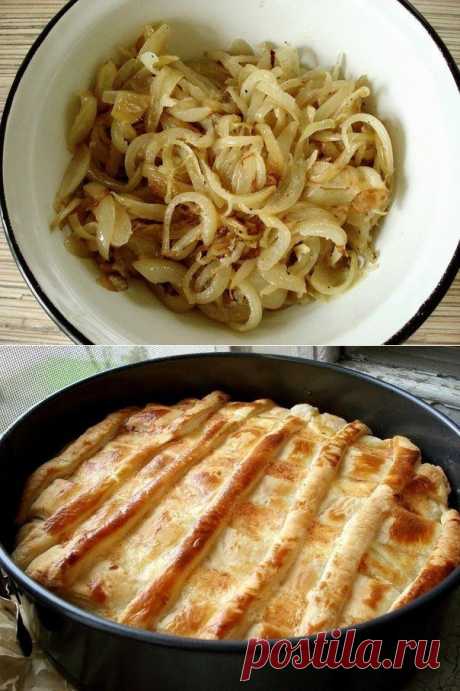 Луковый пирог / Onion Pie | Готовим вместе