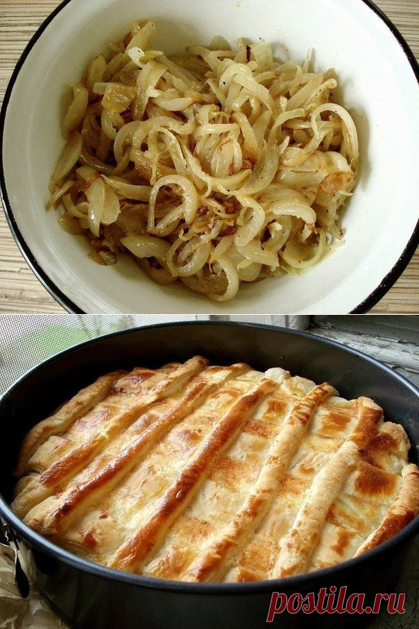 Луковый пирог / Onion Pie | Готовим вместе