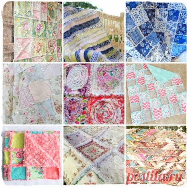 ПОТРЕПАННЫЙ КВИЛТ - RAG QUILT