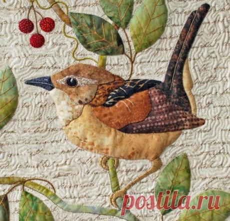 Изумительные птицы, секреты Salley Mavor — Рукоделие