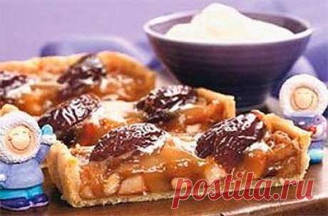 Рецепт тонкого пирога с финиками » ВКУСНЫЕ РЕЦЕПТЫ 2013 С ФОТО. Что приготовить на завтрак, на обед, на ужин. Красивые кулинарные рецепты на каждый день!