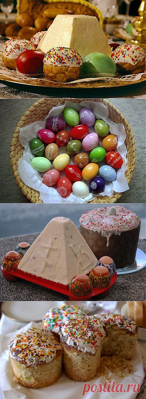 Рецепты блюд на Пасху