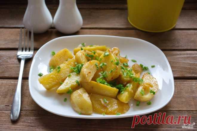 Картофель по-селянски в духовке - пошаговый кулинарный рецепт на Повар.ру