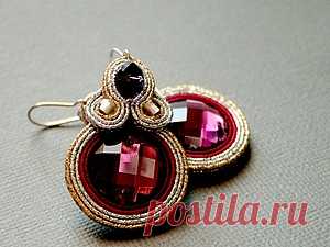 КРАСИВАЯ  ИЗНАНКА  К  СЕРЁЖКАМ---Мастер-Классы. Ярмарка Мастеров - ручная работа, handmade