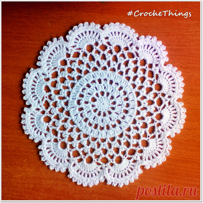 Салфетка "Irene", 22 см

Описание на Ravelry
Pattern on Ravelry

https://www.ravelry.com/patterns/library/irene-22

#салфетка #салфеткакрючком #крючком #ручнаяработа #handmade #минисалфетка #вязанаясалфетка #пряжа #potholder #coaster #lace #doily #doilycrochet #crochetdoily #minidoily #crochet #подставкаподчашку #сервировочнаясалфетка #комплектсалфеток #чайнаясалфетка #подставкаподкружку #sousplatcroche #подстаканник #CrocheThings #вязание #комплекткрючком