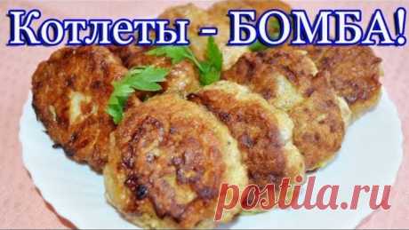 Кабачковые котлеты с фаршем
