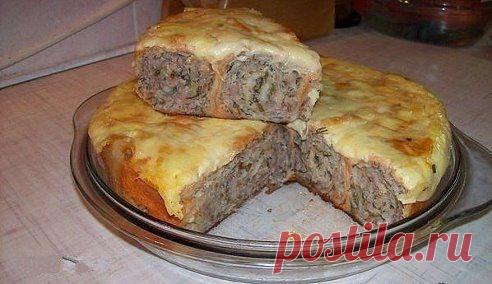 (70) Одноклассники Пирог из лаваша