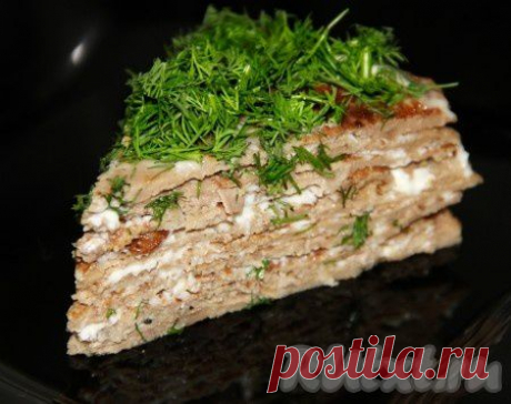 Печеночный торт из куриной печени (рецепт с фото) | RUtxt.ru