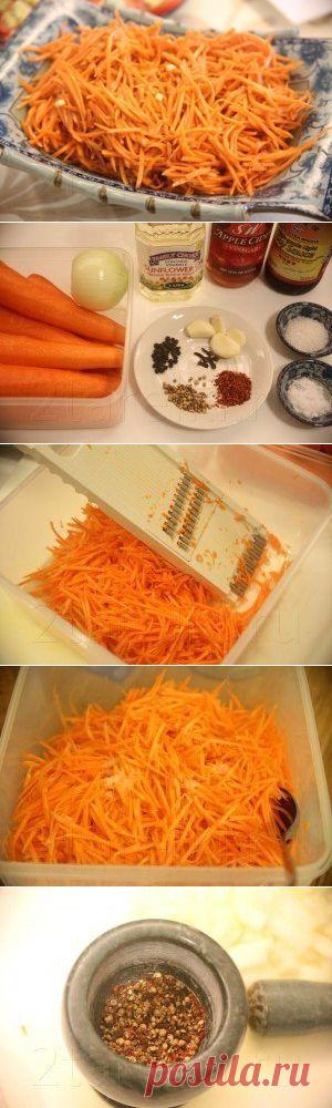 Как приготовить морковка по-корейски - рецепт, ингридиенты и фотографии