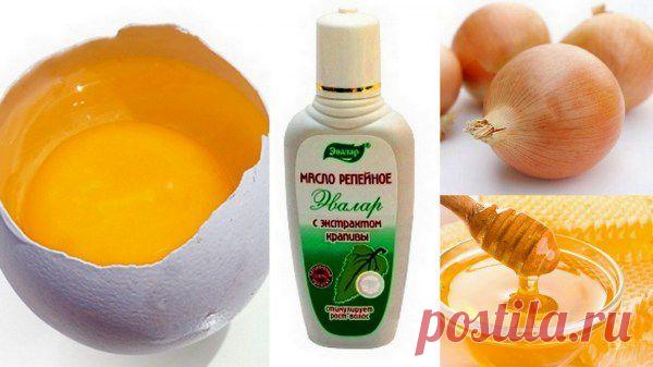 Лучшая маска от выпадения волос и для ускорения их роста. Домашние рецепты