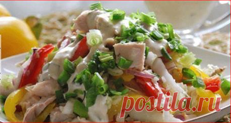 Новогодний салат «Курочка-снегурочка» Не салат, а просто объедение. Всегда готовлю большими порциями!