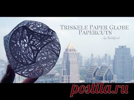 Hattifant - Triskele Paper Globe Cuts continued...