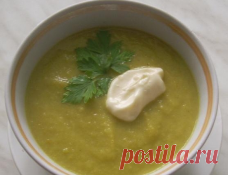 Суп-крем из кабачков