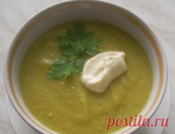 Суп-крем из кабачков