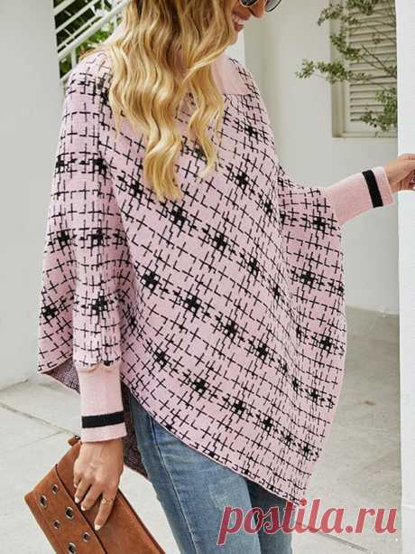 Модный женский свободный вязаный свитер-накидка с лацканами и длинными рукавами - NewChic