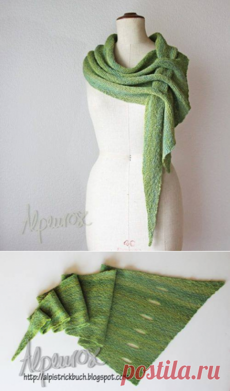 интересная идея для шали