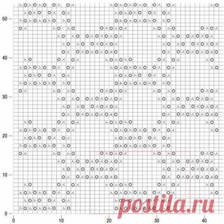Красивые нежные узоры с геометрическими элементами (УЗОРЫ СПИЦАМИ) — Журнал Вдохновение Рукодельницы