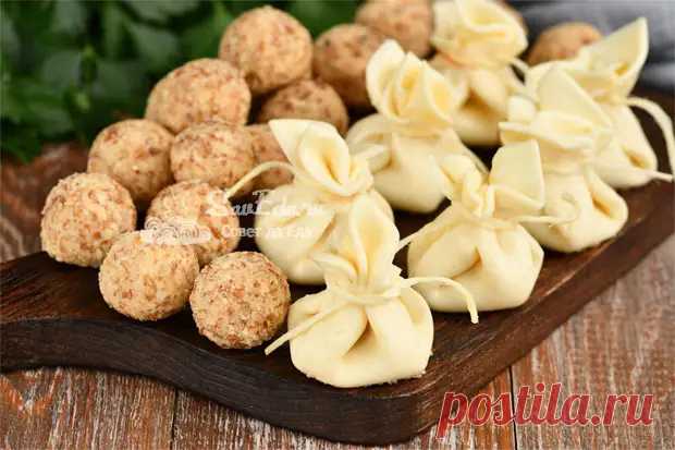 Закуски из плавленого сыра