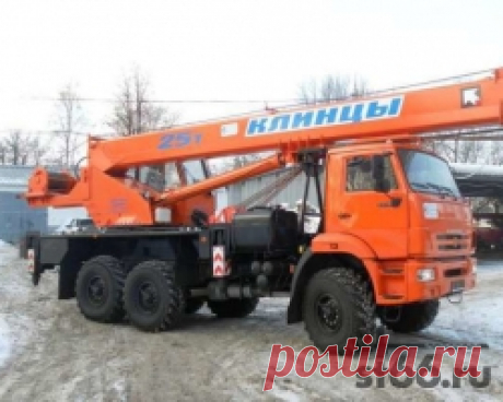 Аренда спецтехники: Автокран 25т Клинцы КС-55713, г.Нефтеюганск (Тюменская обл. и Ханты-Мансийский АО)