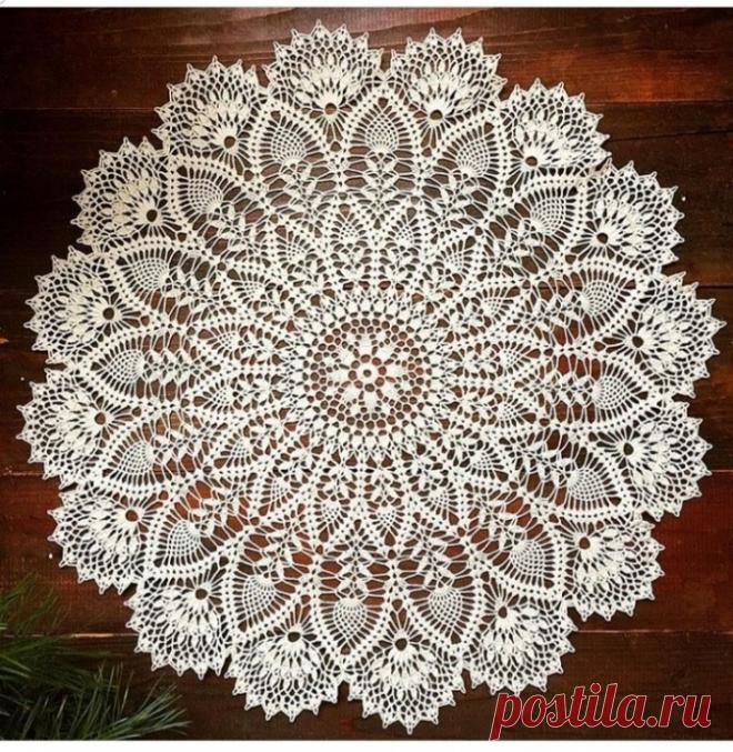 Две салфетки крючком