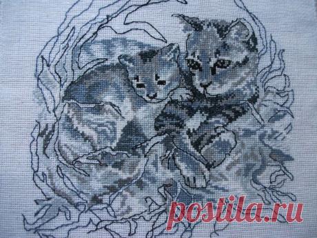 Мама  кошка