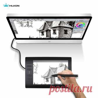 4228.24руб. 23% СКИДКА|Huion, новинка 1060, плюс, профессиональный цифровой планшет для рисования, 8192 уровней, ручка, давление, 12 горячих клавиш, графические планшеты с двумя цифровыми ручками-in Цифровой планшеты from Компьютер и офис on AliExpress  Покупай умнее, живи веселее! Aliexpress.com
