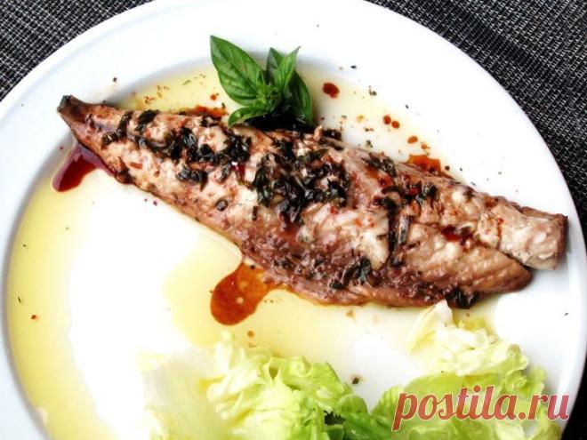 Как быстро замариновать скумбрию -холодный маринад