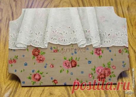 Декупаж - Сайт любителей декупажа - DCPG.RU | &quot;Егоровский батист&quot; (авторская техника)