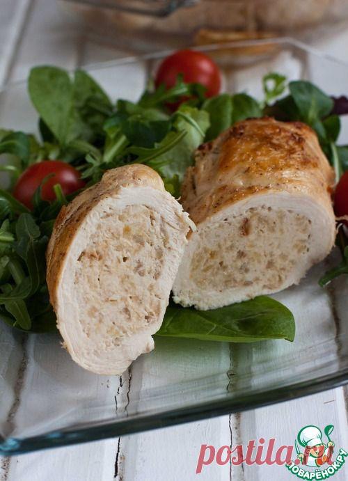 Куриные рулетики с лимонно-яблочной начинкой - кулинарный рецепт
