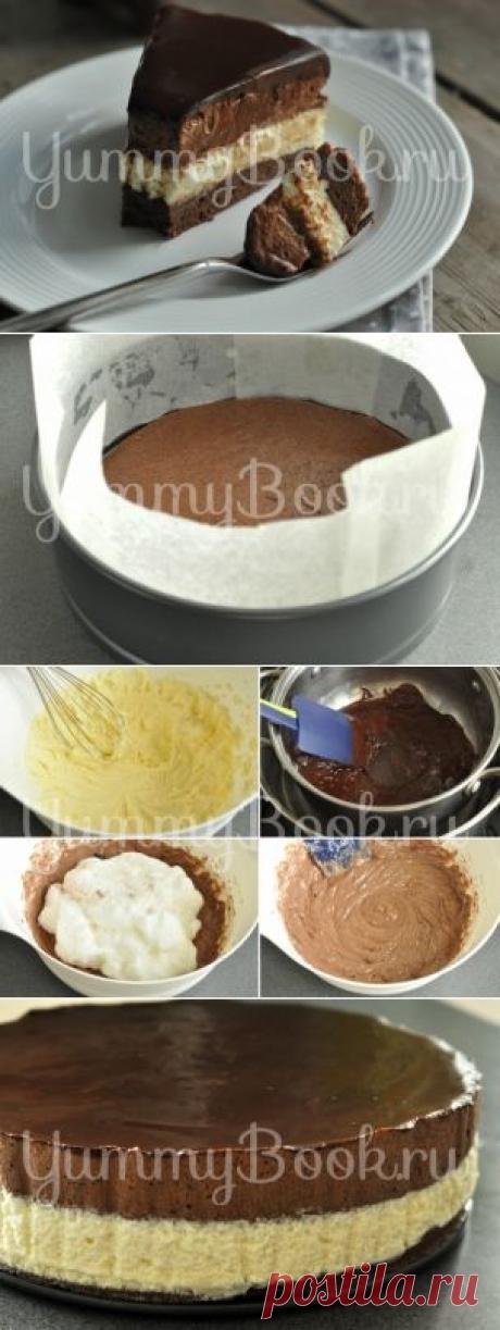 Торт-мусс сливочно-шоколадный - пошаговый рецепт с фото
