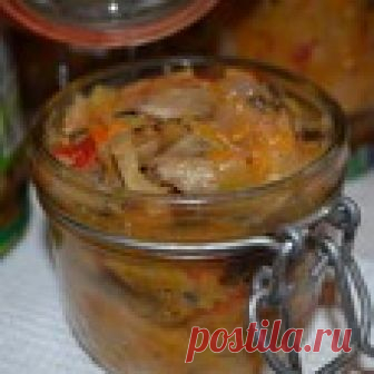 Солянка с грибами на зиму Кулинарный рецепт