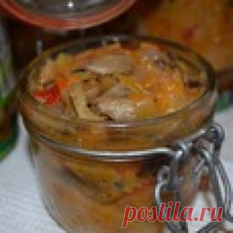 Солянка с грибами на зиму Кулинарный рецепт