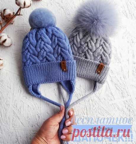 Шапочка квадрат крючком