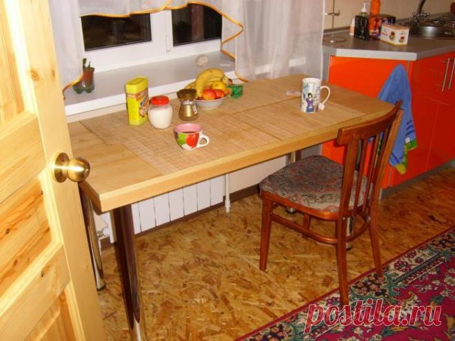 Кухонный стол делаем своим руками (лучше и дешевле покупного) | Сделай Сам www.sdelay.tv