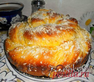 Витушка сдобная со штрейзелем - Простые рецепты Овкусе.ру