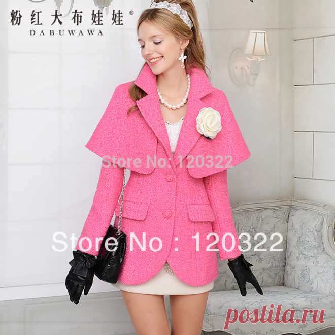 coat rack Picture - More Detailed Picture about DABUWAWA Original New fashion 2016 Autumn and Winter Slim Casual Thick Wool Coat outerwear Blazer Women Trench Cloak Outerwear Picture in Wool & Blends from PINK DOLL Trade Co.,Ltd | Aliexpress.com | Alibaba Group