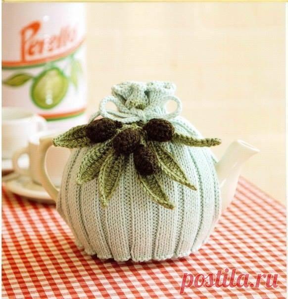 ​Красивый утеплитель для заварки чая