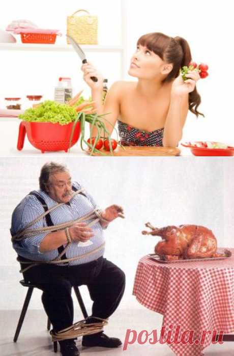 (+1) - Различия мужской и женской диеты | Диеты со всего света