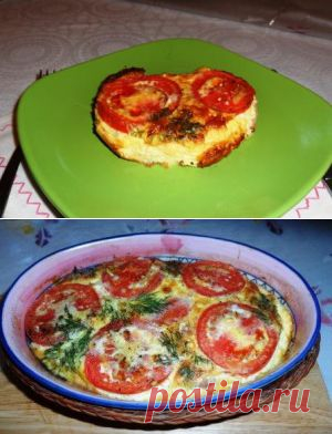 омлет с сыром овощами | Домашняя еда
